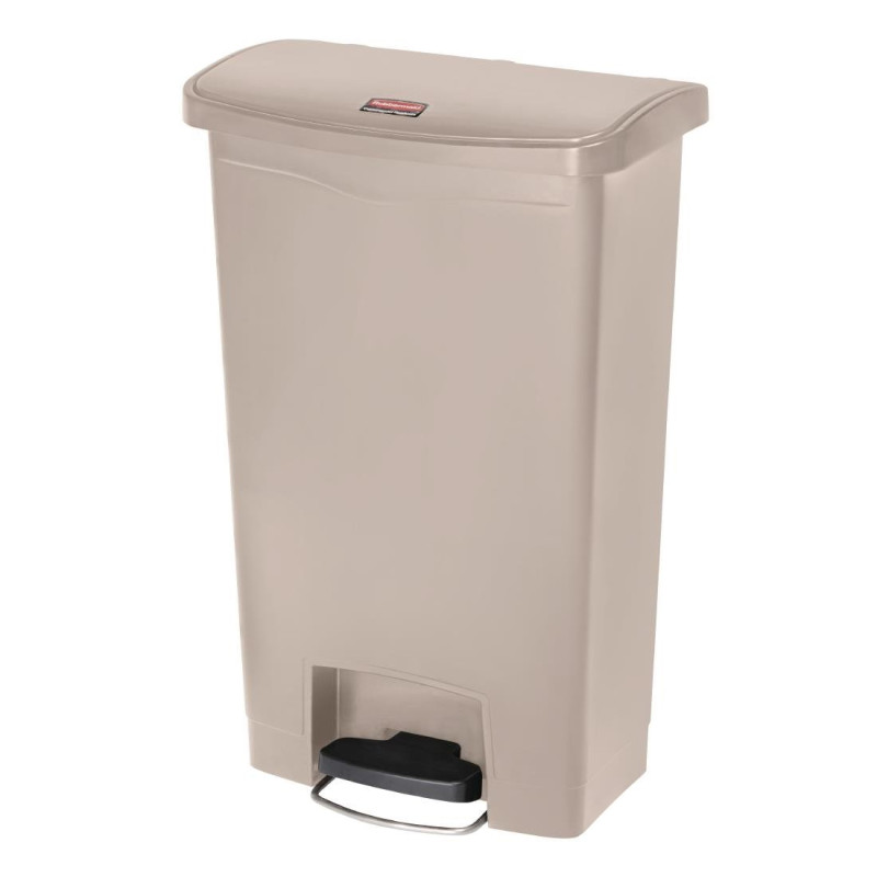 Šiukšliadėžė su pedalais Slim Jim Beige - 50 l - Rubbermaid