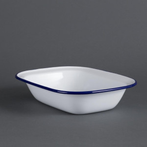 Patalynės lėkštė emaliuotu plieniniu paviršiumi 280x190x55 mm - 6 vnt. - Olympia - Fourniresto