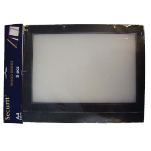 Papildomi juodi įterpimai A4 - Securit - Fourniresto