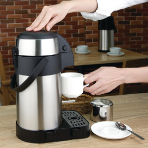 Pompos kriauklė iš nerūdijančio plieno - 2,5 l - Olympia