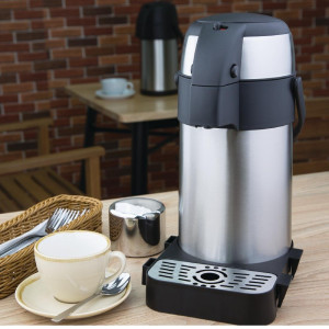 Pompos kriauklė iš nerūdijančio plieno - 2,5 l - Olympia