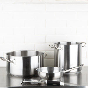 Plautuvė iš nerūdijančio plieno - Ø 320 mm - Vogue