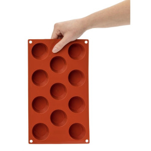 11 mini-mufinų formų silikoninėje Formaflex krosnyje - Pavoni - Fourniresto