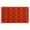20 mini Madeleine formų silikoninėje formoje - GN 1/3 - Pavoni