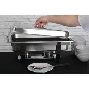 - 4 šildymo indai "Chafing Dish Milan" GN 1/1 - Olympia