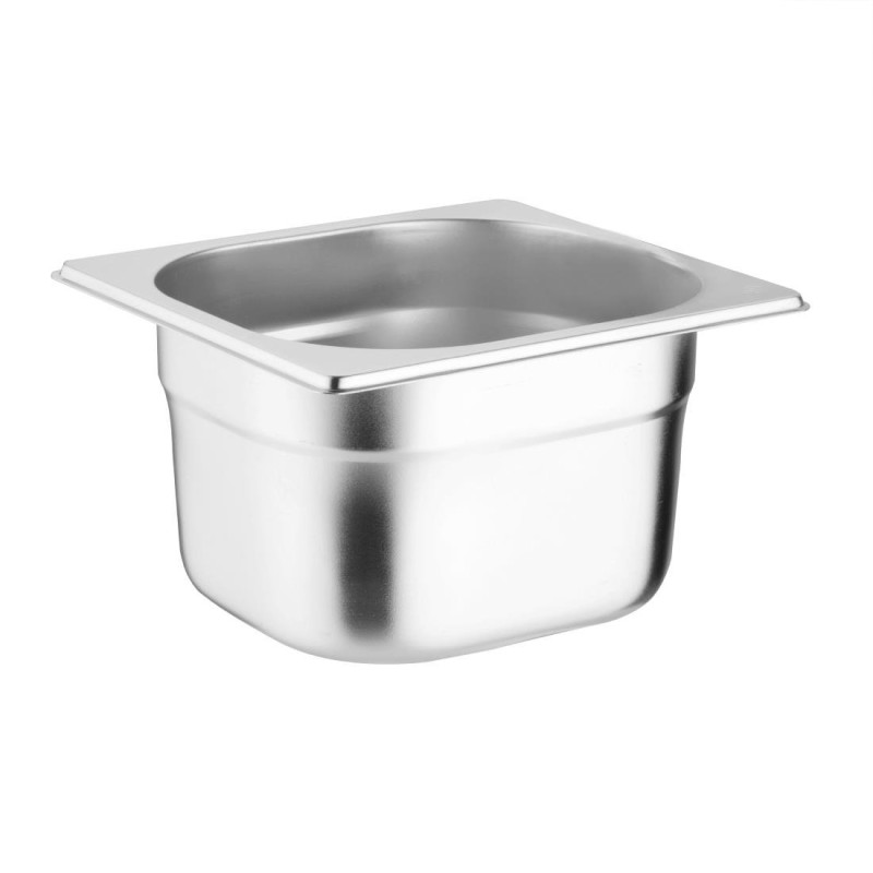 - 4 GN1/6 konteinerių rinkinys su dangčiais - 100 mm aukščio - Vogue