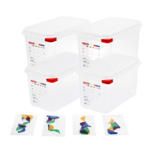 Maisto dėžutė GN1/4 4,3 l - Araven - Fourniresto