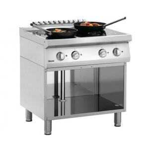 Keturių zonų indukcijos krosnelė su pagrindu Serijos 700