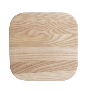 Aukštas galiukas iš cinkuoto plieno su medine sėdmaisė - 4 vnt. - Bolero