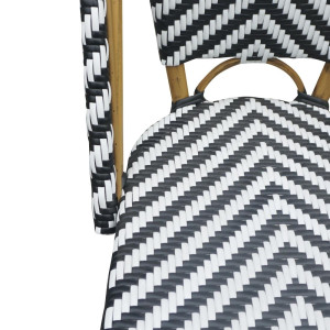 Paryžiaus stiliaus juodosios rietavo medžio kėdė - 2 vnt. - Bolero