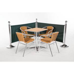 Žalia Bolero kokybės poliesterio drobės barjeras