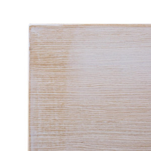 Stalo plokščio kvadratinis išgręžtas stalviršis, baltas, 700 mm, "Bolero" - aukštos kokybės medžio imitacija