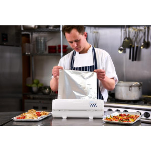 3 Aliuminio folijos rulonai 300 mm x 90 m Wrapmaster - Apsauga ir patogumas