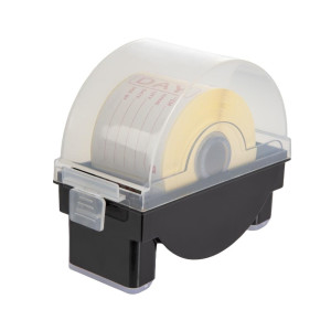 Kartu 500 lipdukų 49 mm ir Vogue CK893 dozatorius