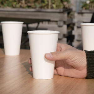 Popieriniai puodeliai 340 ml - 1000 vnt., 80 mm - Šalti gėrimai Fiesta perdirbami