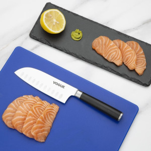 Santoku Vogue 130 mm peilis: tikslumas ir universalumas