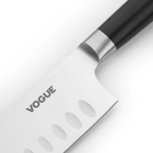 Santoku peilis iš nerūdijančio plieno 180 mm Vogue FS686 - profesionalus kokybė.