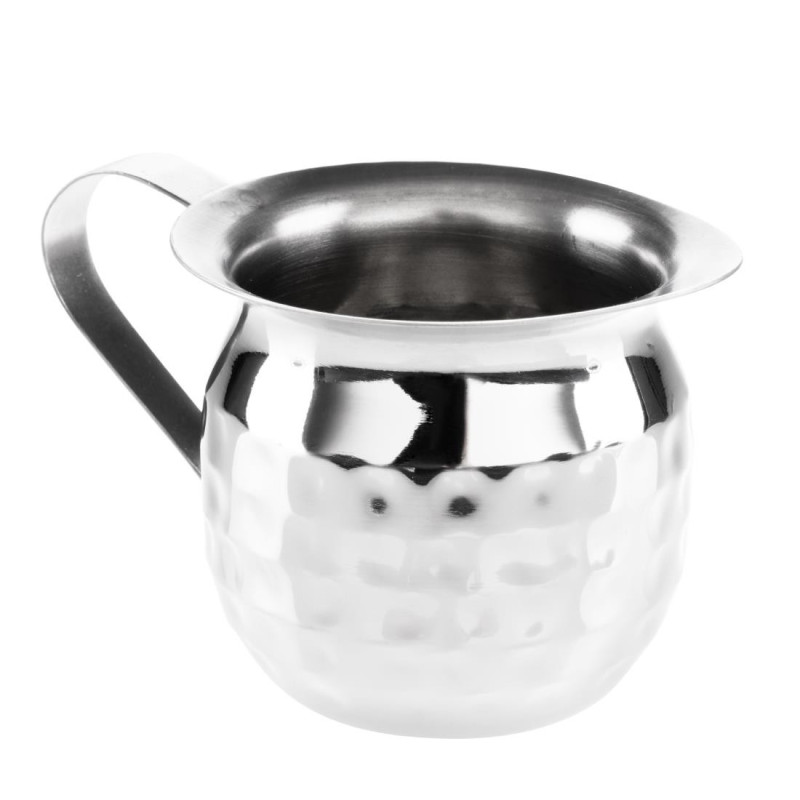 Mini plaktas nerūdijančio plieno pieno ąsotis - 120 ml - 6 vnt. rinkinys - Olympia