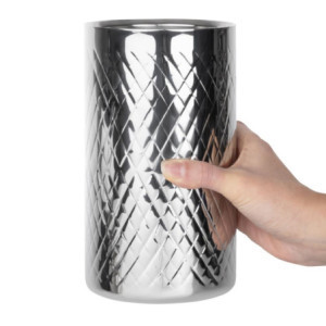 Dvigubos sienelės nerūdijančio plieno vyno aušintuvas - Olympia