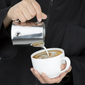 Nerūdijančio plieno pieno ąsotis - 340 ml - Olympia