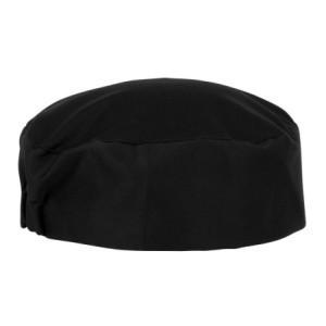 Kvėpuojantis juodas tinklinis kalotas - universalaus dydžio - FourniResto