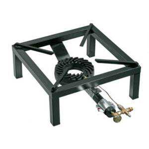 Vieno degimo dujų viryklė „Barstcher“ prekės ženklu.