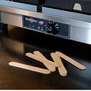 Pločių kepimo lazdelės - 500 vnt. paketas