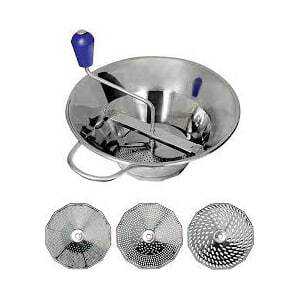 Daržovių malimo mašina Nr. 3 iš nerūdijančio plieno