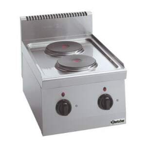 Elektrinis viryklės židinys - 2 plokštės 180 mm Bartscher