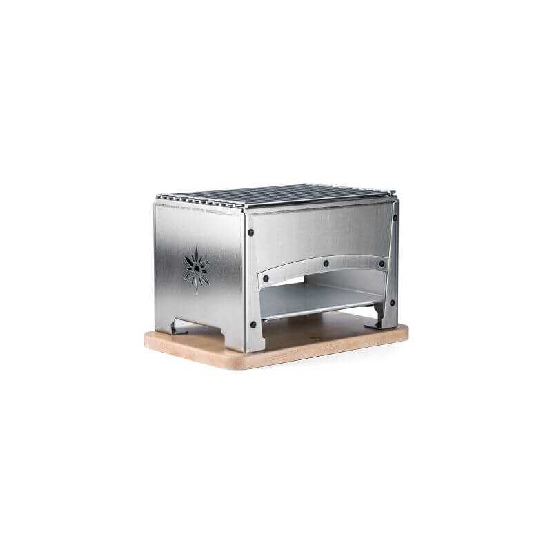 Dviejų atvirų degiklių židinys Tellier