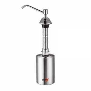 Muilo dozatorius įmontuojamas ant darbastalio.