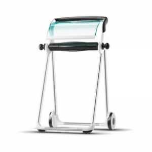 Profesionalus stovas su rankšluosčių ištraukikliu - Tork stabilus rankšluosčių laikiklis