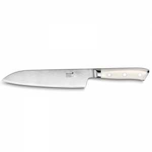 Santoku peilis su 67 sluoksnių Damasko lanku - 18 cm profesionalus prekės ženklo Déglon rinkinys