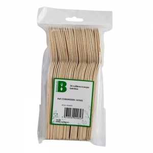Bambuko šaukštas - 170 mm - 30 vnt. Ekologiškas atsakingas.