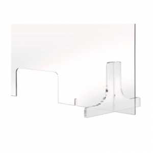 Apsauginis skydas stalams ir stalviršiams - 1000 x 900 - Bartscher