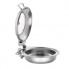Chafing Dish lankstus apvalus su nuimamu dangteliu - 6,2 L - Bartscher