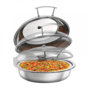 Chafing Dish lankstus apvalus su nuimamu dangteliu - 6,2 L - Bartscher