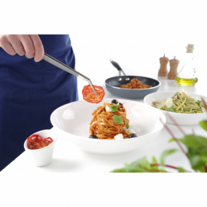 Lenkta HENDI kriaukle - 240 mm: Aukštos kokybės nerūdijančio plieno patiekalų įrankis