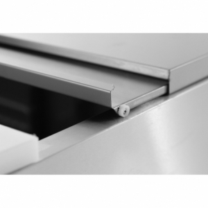 Saladų šaldytuvas su 2 durimis 300 L - HENDI prekės ženklas - Fourniresto