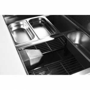 Saladų šaldytuvas su 2 durimis 300 L - HENDI prekės ženklas - Fourniresto