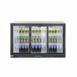 Refrigerated Back Bar with Sliding Doors - 303 L