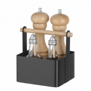 Stalo įrankių dėklas juodas - 230 x 100 mm