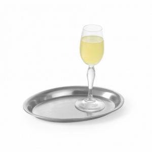 Kavos lėkštė ovalo formos - 265 x 195 mm - HENDI prekės ženklas - Fourniresto