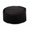 Virtuvės kalotas juodas iš polikotono - dydis L 61 cm - Whites Chefs Clothing - Fourniresto