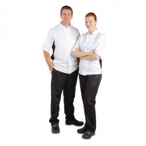 Virtuvės kombinezonas Mixte Blanche Nevada - Dydis XL - Whites Chefs Clothing - Fourniresto