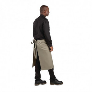 Padavėjo prijuostė alyvuogių spalvos, iš polikotono, 1000 x 700 mm - Whites Chefs Clothing - Fourniresto