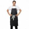 Pilvukas Bavette Denim Juoda Southside iš polikotono 700 x 1000 mm - Whites Chefs Clothing - Fourniresto