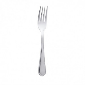 Dessert fork Dubarry in stainless steel - Set of 12 - Olympia - Fourniresto