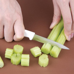 Virtuvinis peilis, baltas, 7,5 cm ašmenys - Hygiplas - Fourniresto