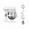 Profesionalus baltas maišytuvas 6,9 l - KitchenAid - Fourniresto